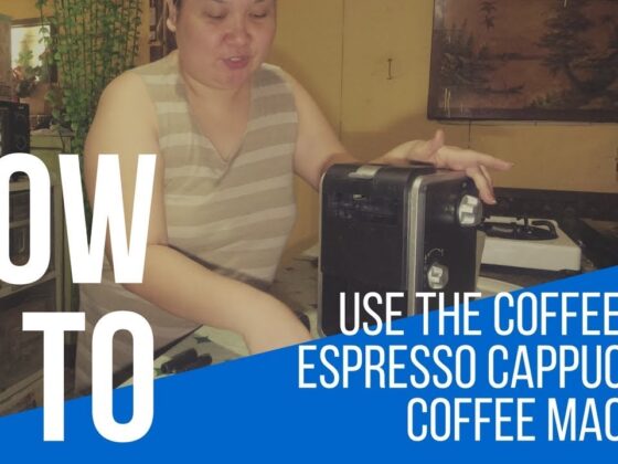 How to Use the Coffeemax Espresso Cappuccino Coffee Machine