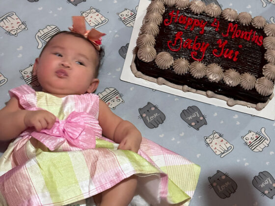 Happy 4 Months, Baby Yui! 🎉👶