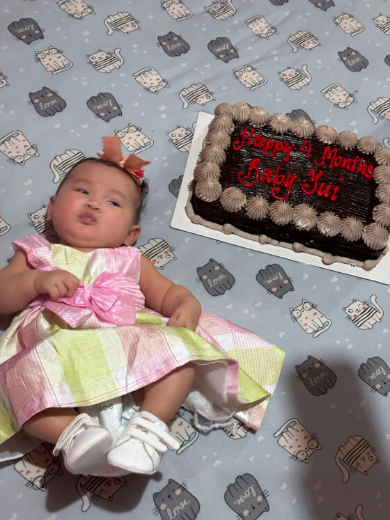 Happy 4 Months, Baby Yui! 🎉👶